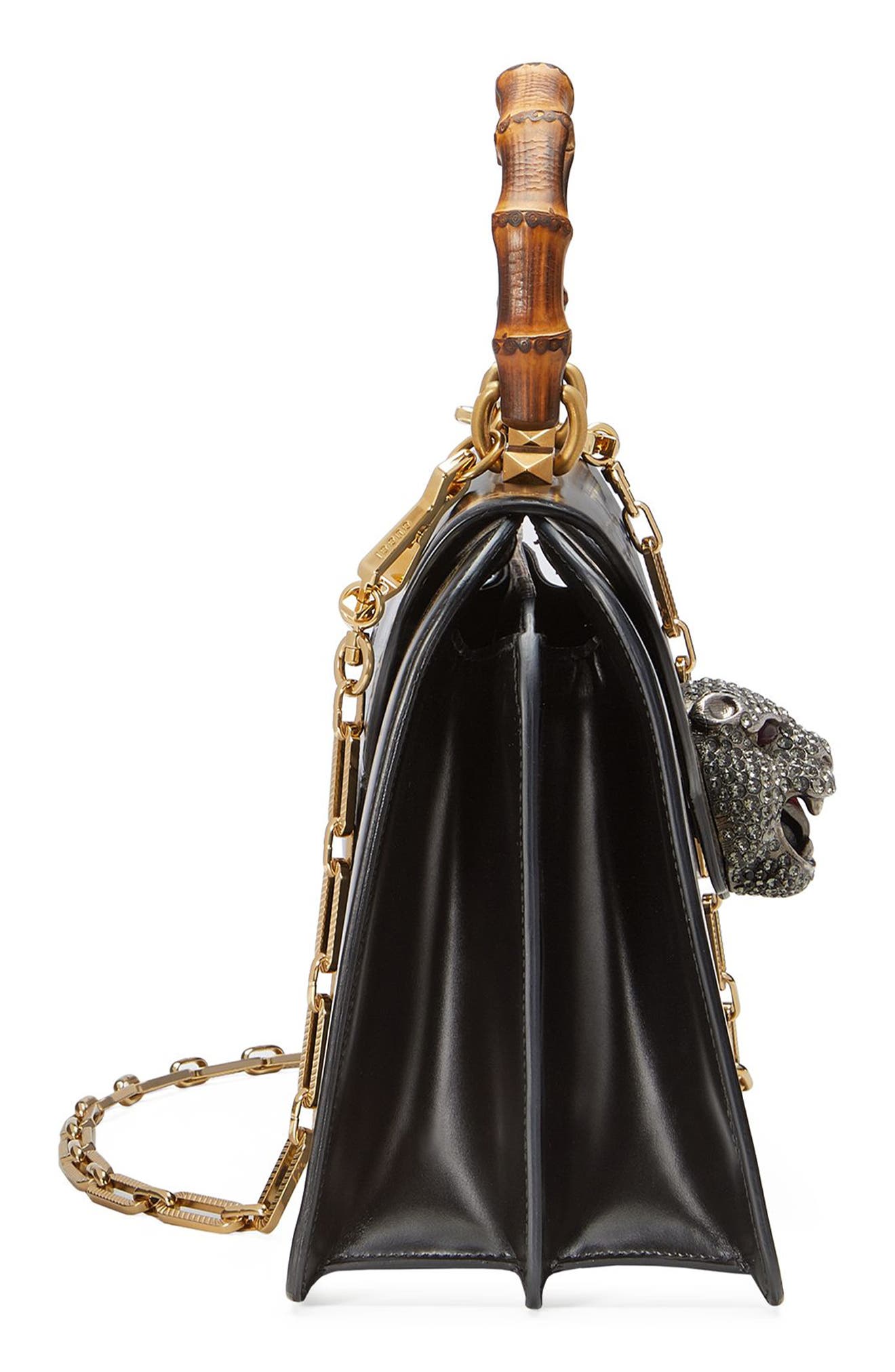 Gucci Thiara Medium Leather Top Handle Bag, Alternate, color, 