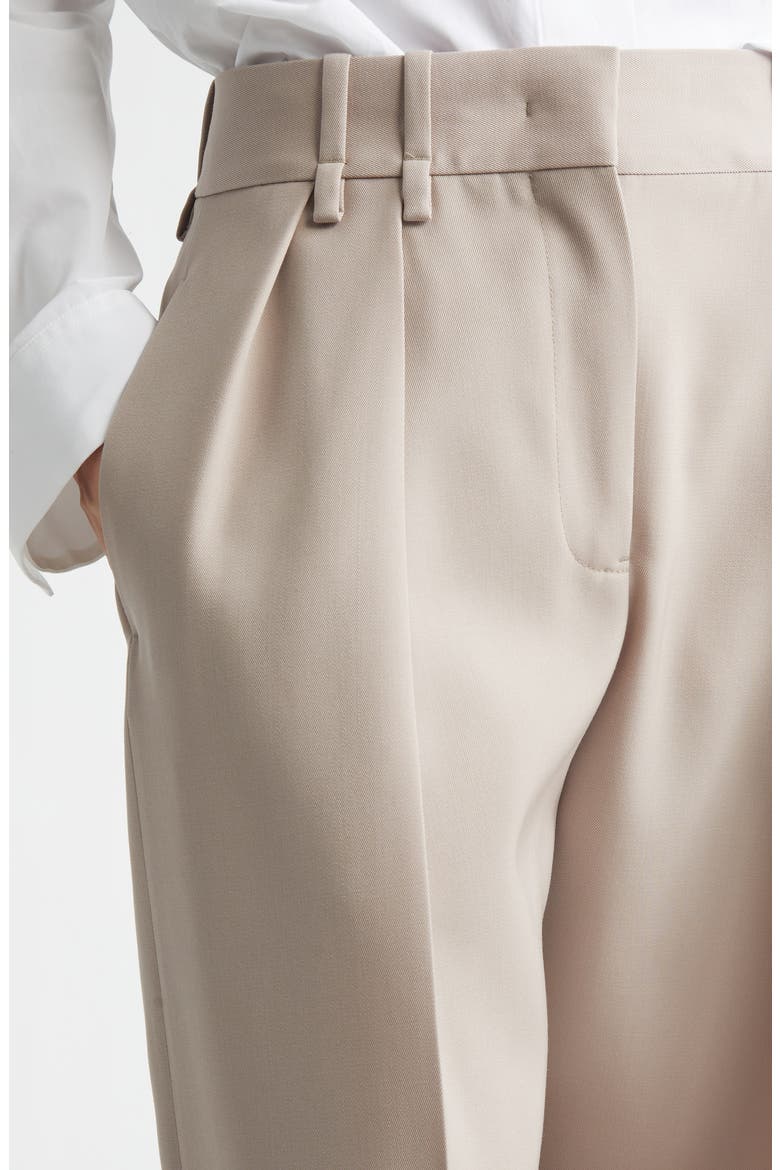 Relaxed Pleated Utility Pants, Alternate, color, MAUVE