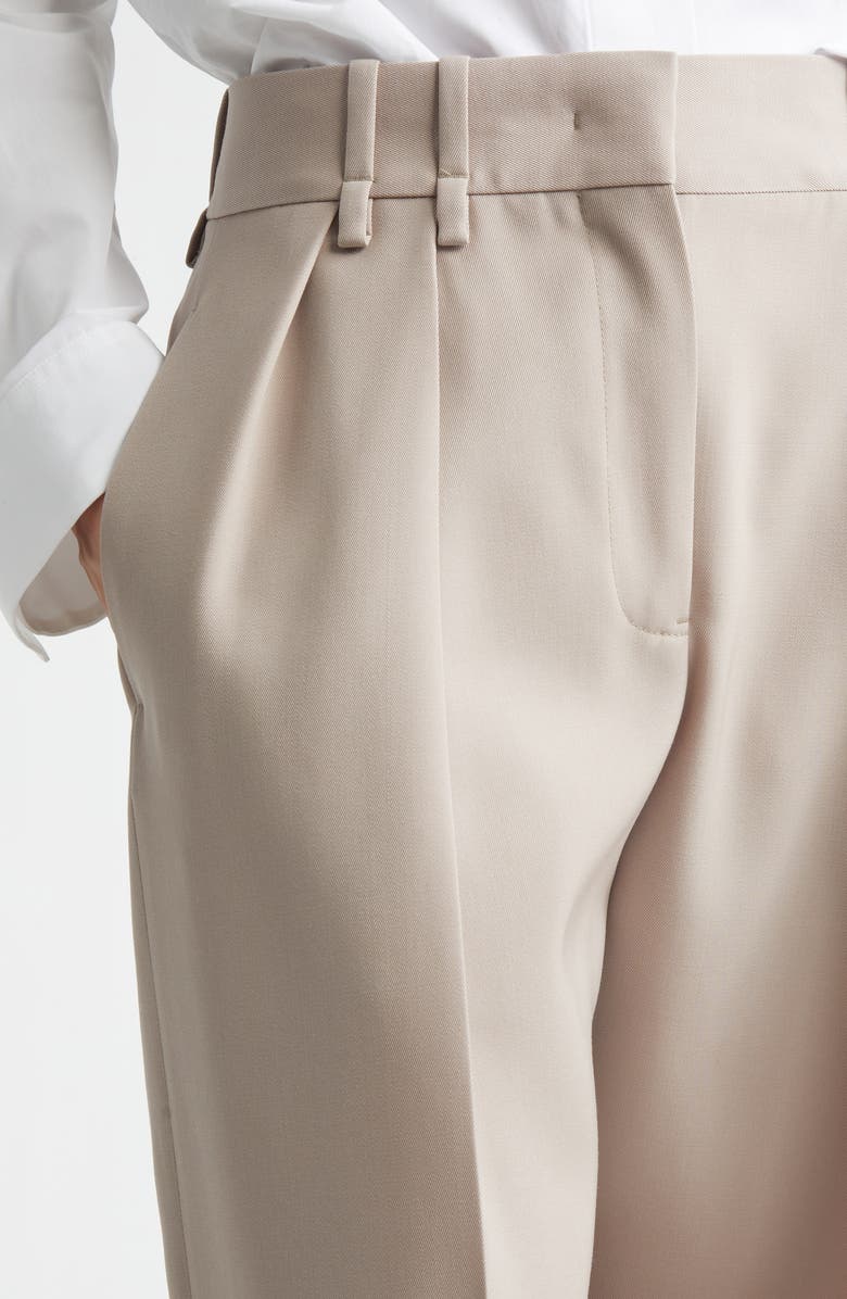 Jil Sander Relaxed Pleated Utility Pants, Alternate, color, Mauve