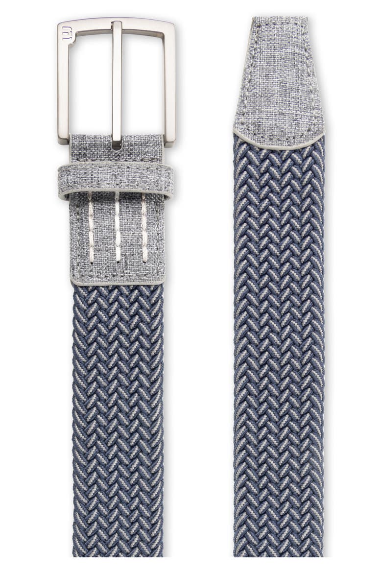 Cheers 2.0 Woven Elastic Belt, Alternate, color, DARK BLUE/ DARK GREY