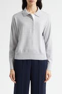 Vince Polo Wool Blend Sweater
