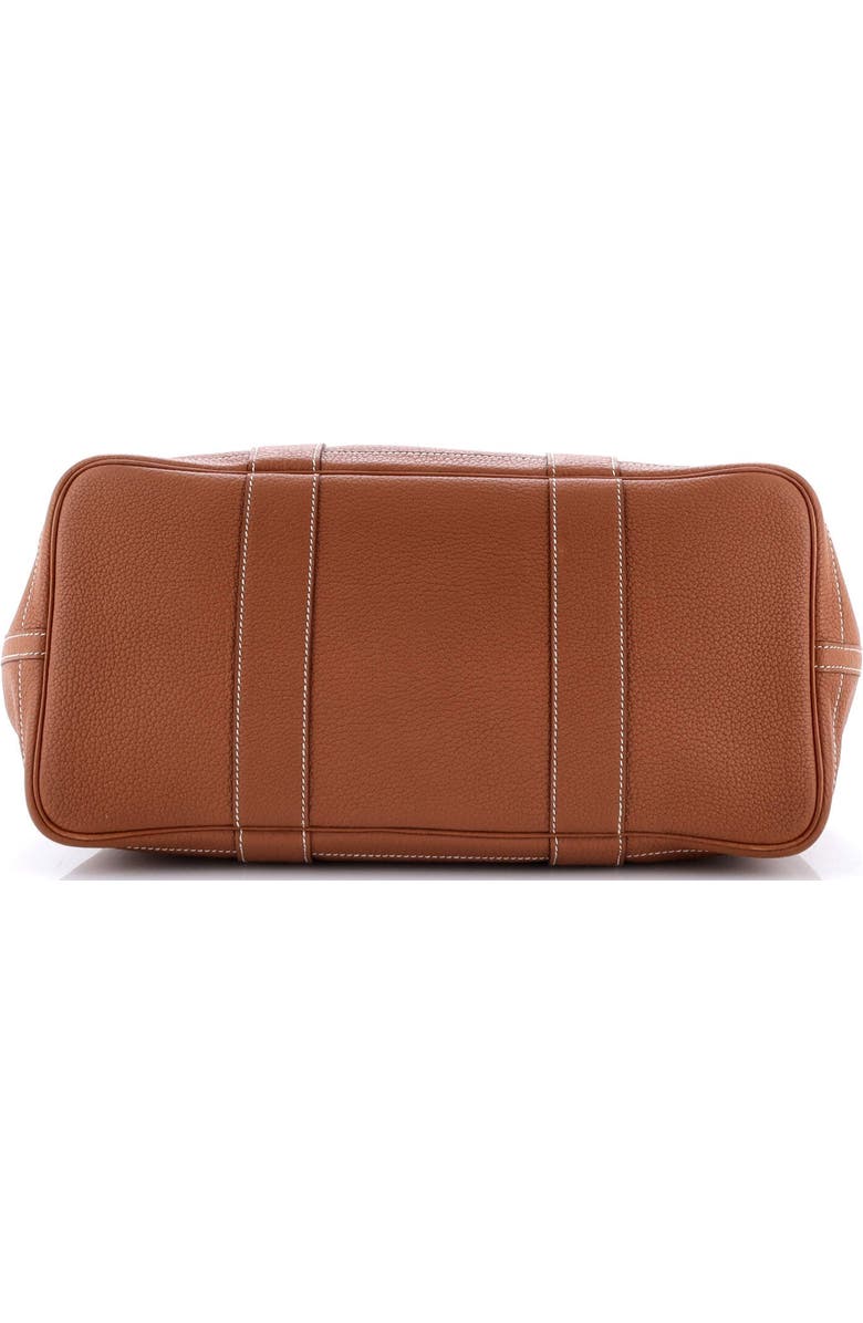 Pre-Owned Hermes Garden Party Tote Leather 36, Alternate, color, Gold