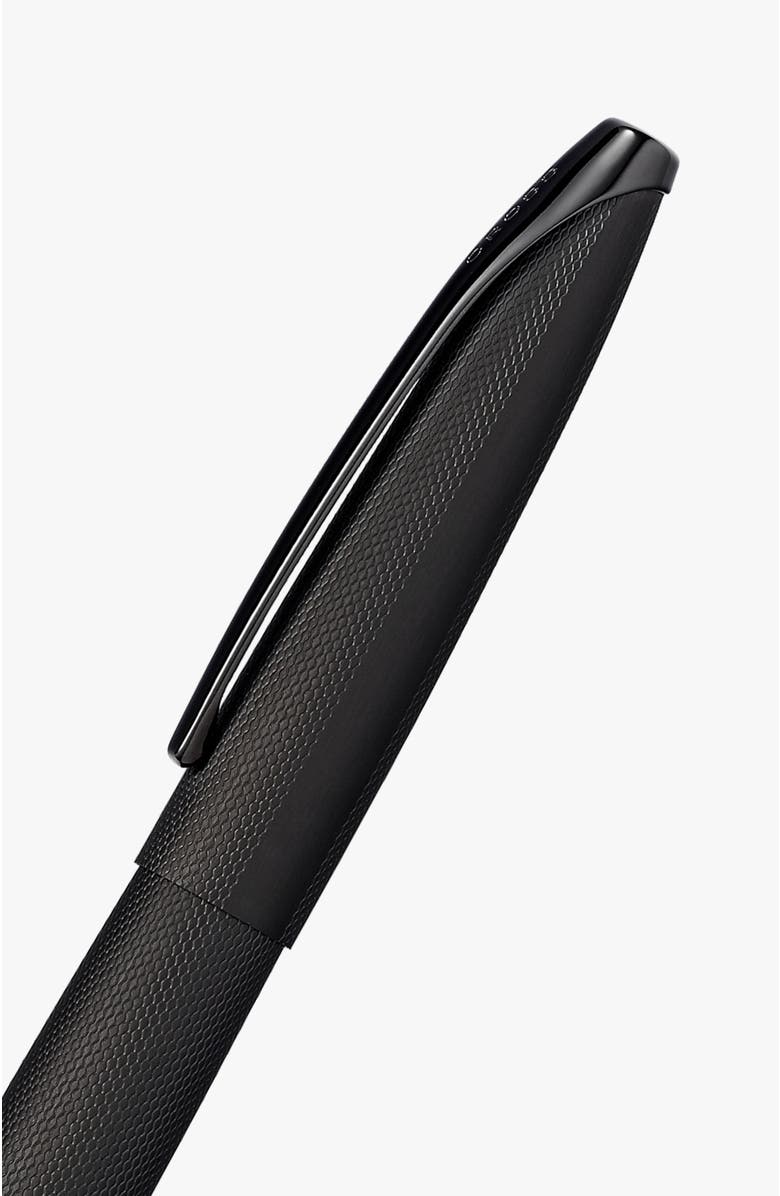 A.T. Cross ATX Medium Nib Fountain Pen, Alternate, color, Brushed Black