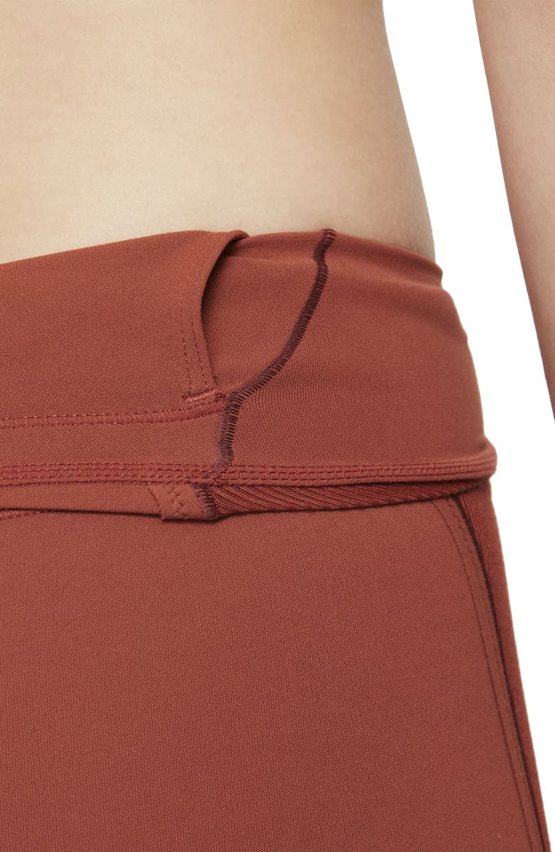 Nike Yoga Luxe Infinalon 7/8 Tights, Alternate, color, Redstone/ Dark Pony