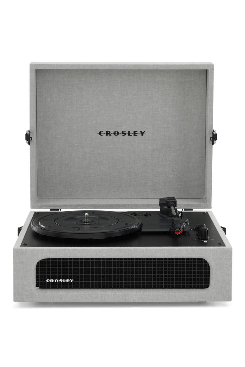 Voyager Record Player, Main, color, GRAY TONES