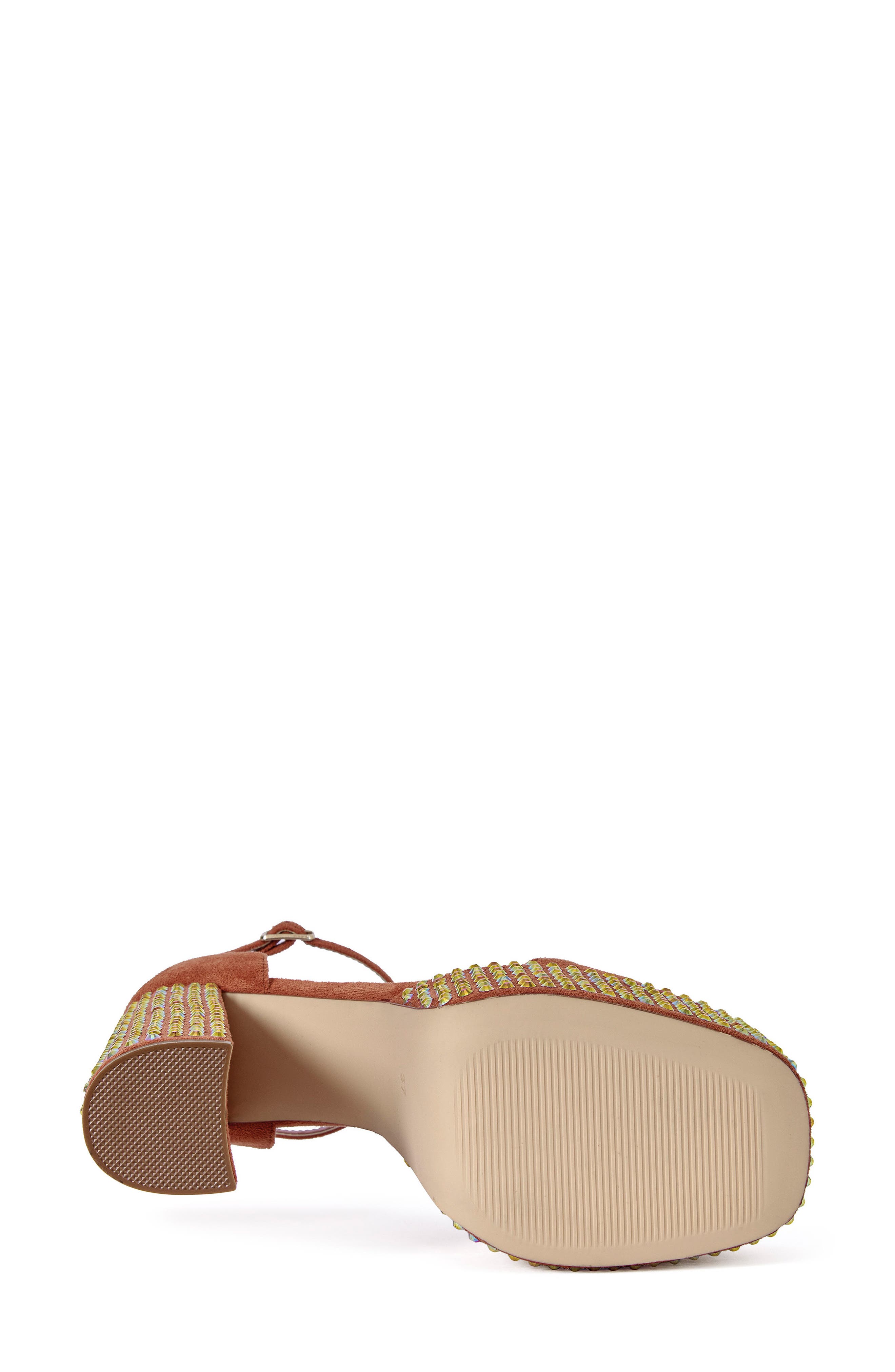 AZALEA WANG Wilma Ankle Strap Platform Sandal, Alternate, color, 