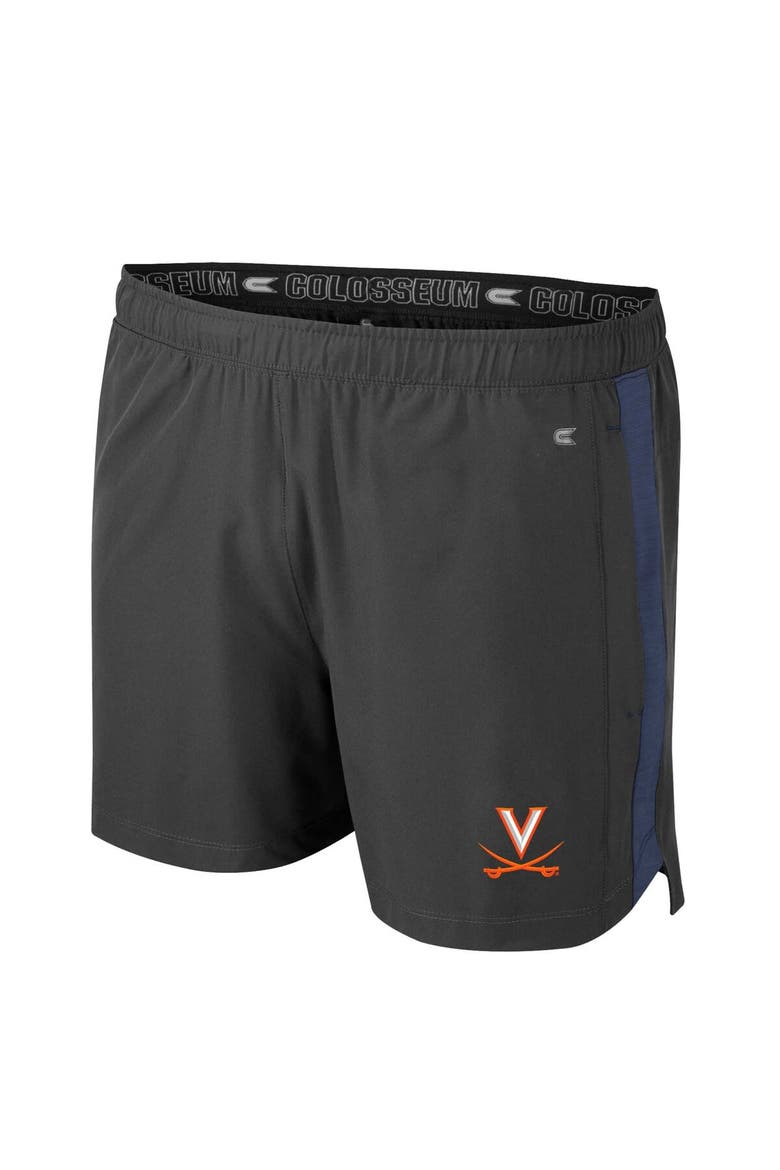 Men's Colosseum Charcoal Virginia Cavaliers Langmore Shorts, Alternate, color, Charcoal