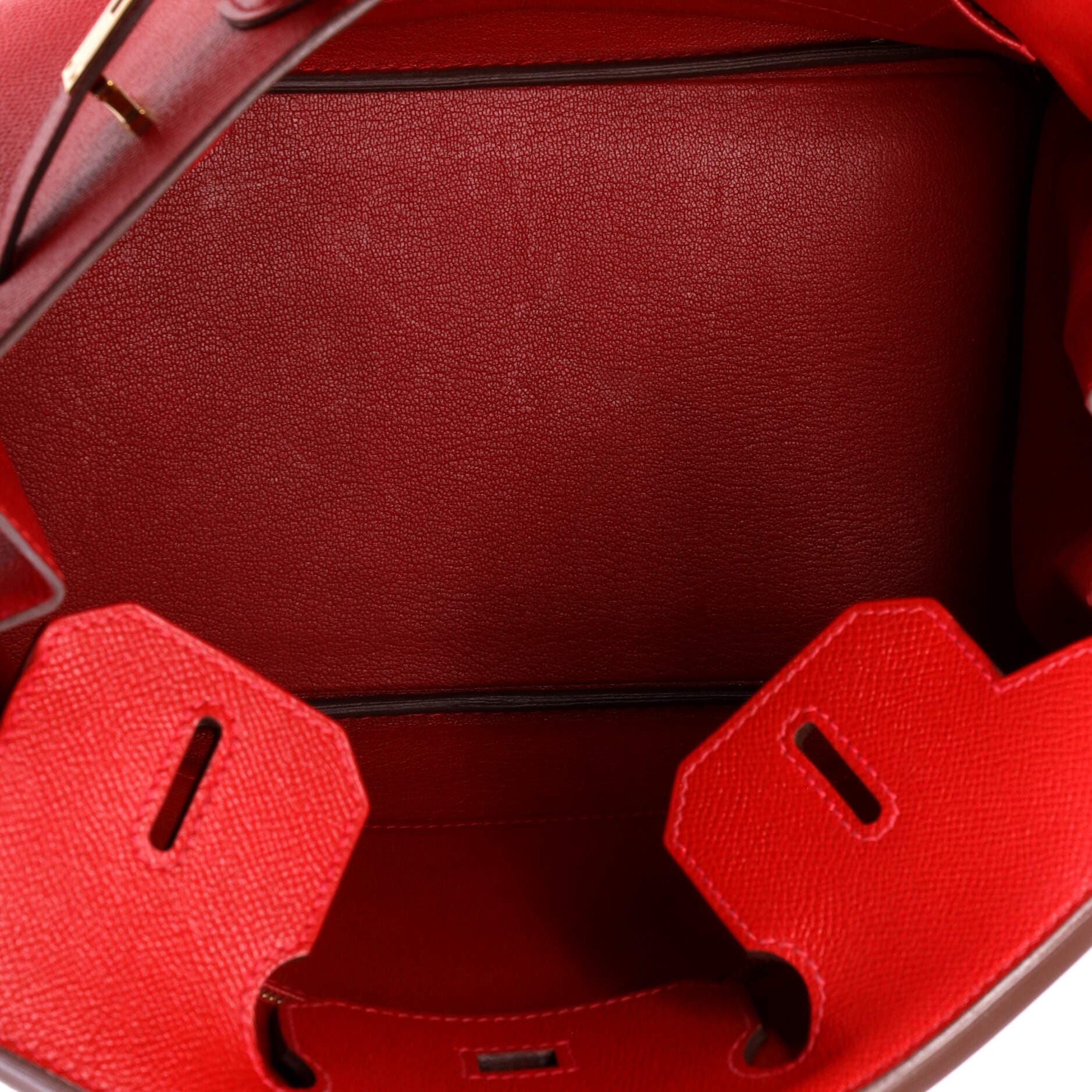 Pre-Owned Hermes Birkin Handbag Red Epsom with Gold Hardware 30, Alternate, color, Rouge Vif