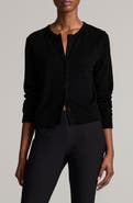 Vince Mixed Media Wool and Silk Blend Cardigan