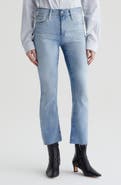 AG Farrah Raw Hem Crop Bootcut Jeans