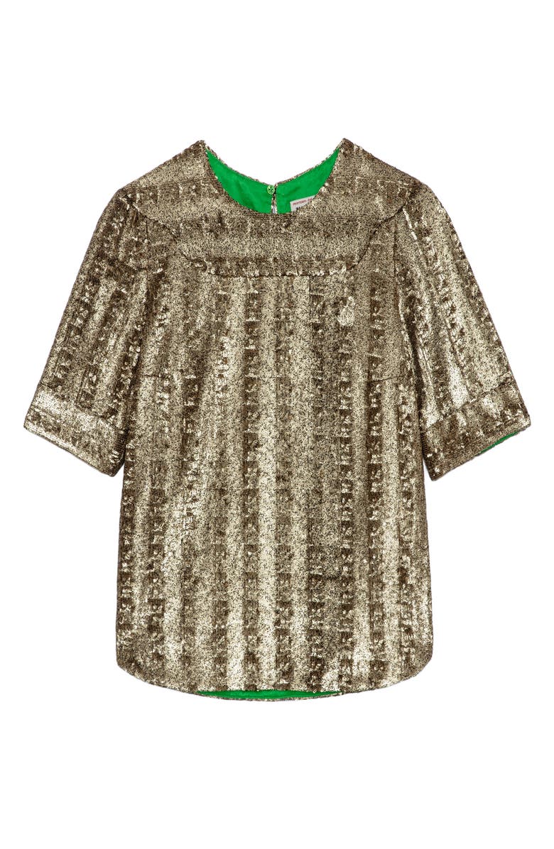 Zadig & Voltaire Toysse Sequin Top, Alternate, color, 