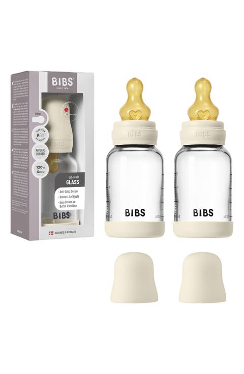 4 Oz. Glass Bottle Set