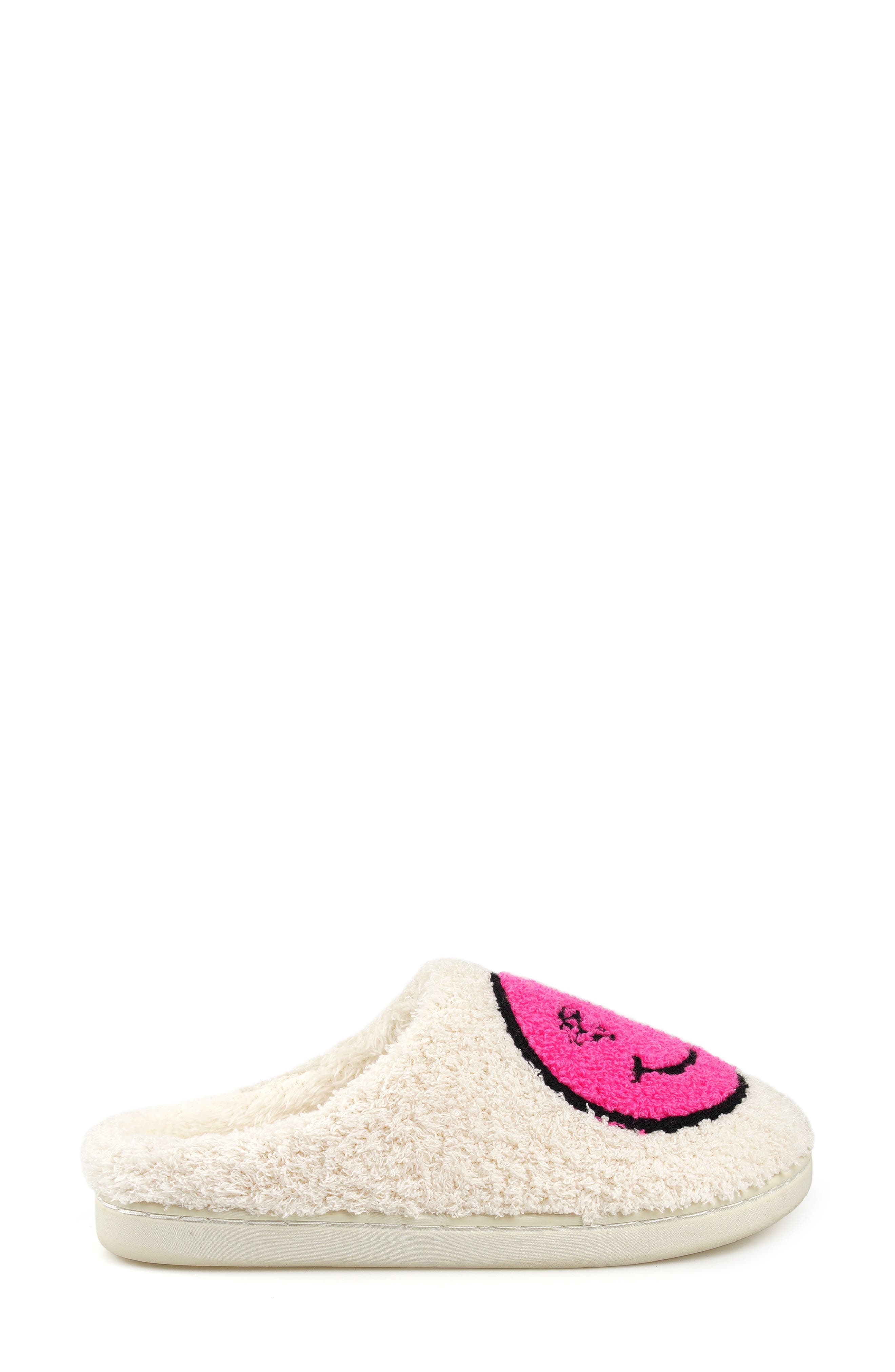 ROCK AND CANDY Scuff Slipper, Alternate, color, White Fabric - Whtfb