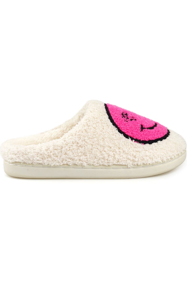 ROCK AND CANDY Scuff Slipper, Alternate, color, White Fabric - Whtfb