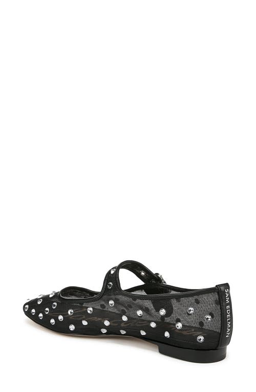 Sam Edelman Michaela Shine Womens Embellished Mesh Ballet Flats