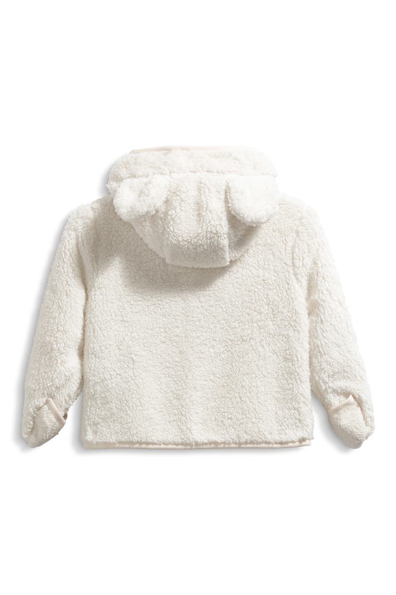 Campshire Ears Fleece Zip Hoodie, Alternate, color, WHITE DUNE