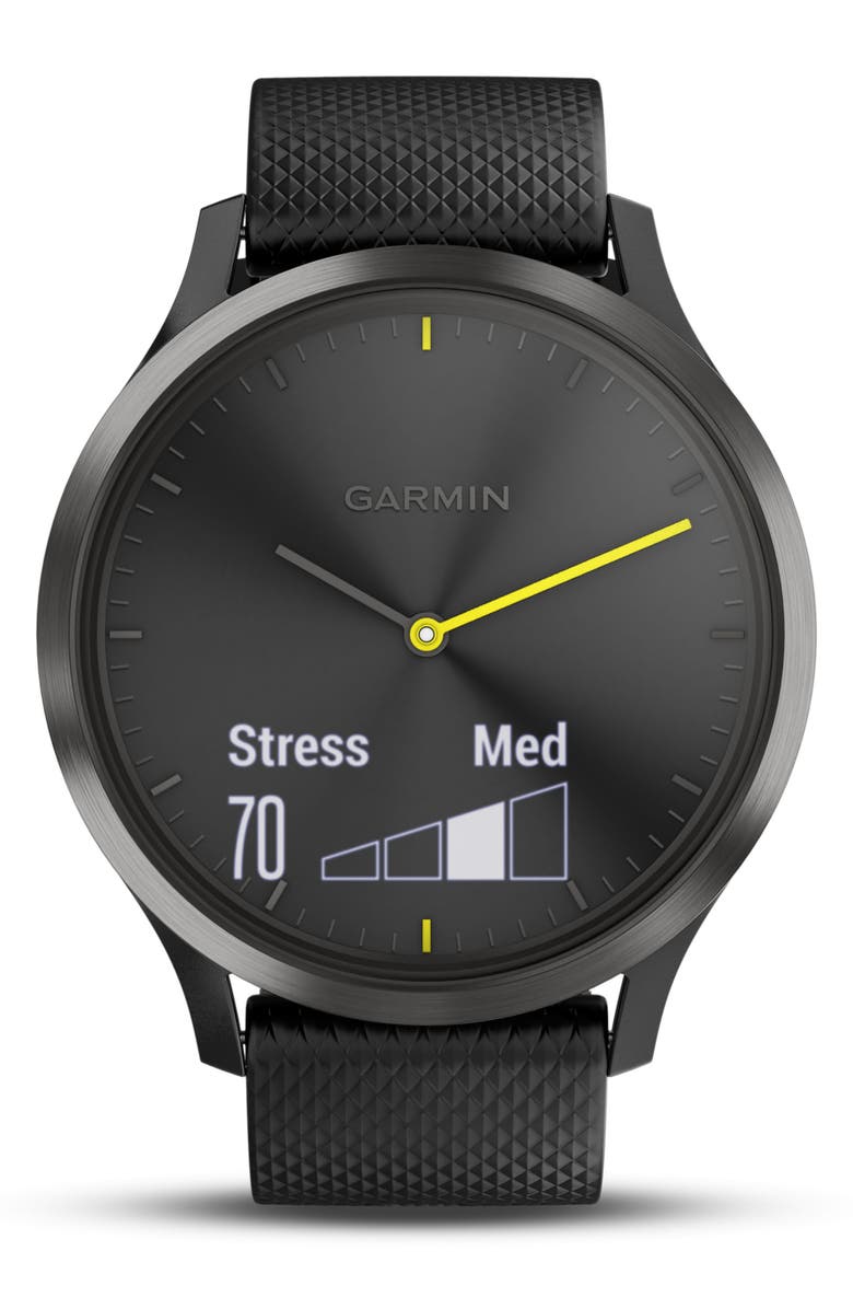 Garmin Vivomove HR Sport Hybrid Smart Watch, Alternate, color, 