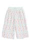 Kids' Print Pleated Chiffon Top