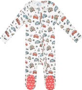 Copper Pearl Pixar Cars Zip Footie