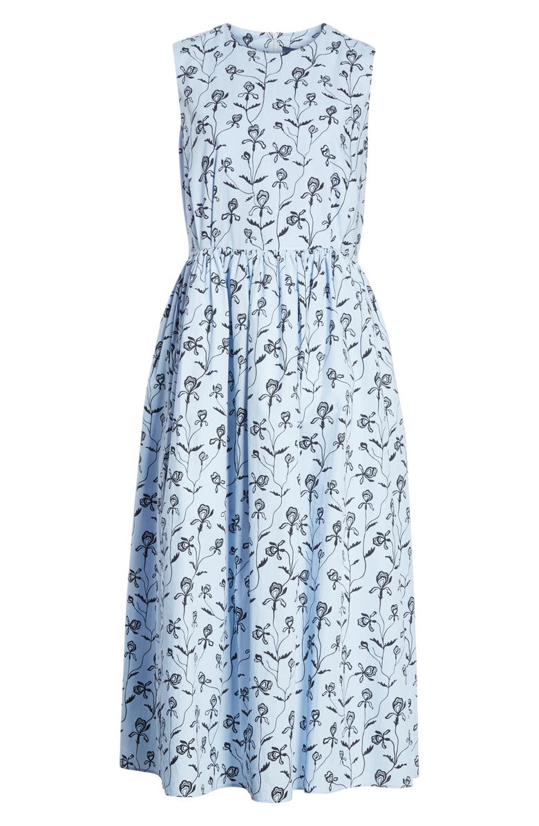 Sofie D'Hoore Floral Print Sleeveless Dress, Alternate, color,