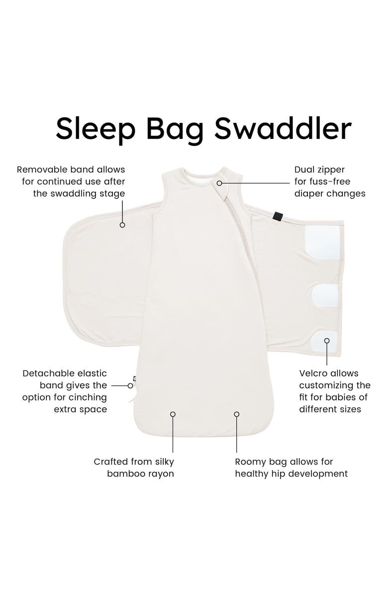 Kyte BABY Sleep Bag Swaddler, Alternate, color, Oat