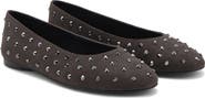 MANGO TEEN Studded Ballet Flat