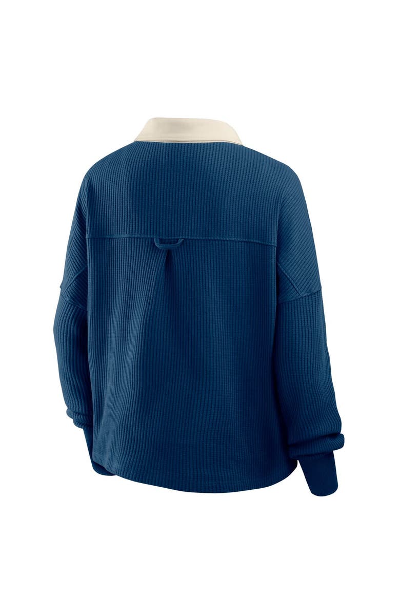 FANATICS Women
s Fanatics Navy Chicago Bears Oversized Hometown Premium Thermal Long Sleeve Shirt, Alternate, color, Navy