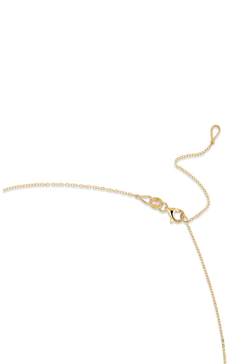 14K Gold Fringe Heart Chain Necklace, Alternate, color, 14K YELLOW GOLD