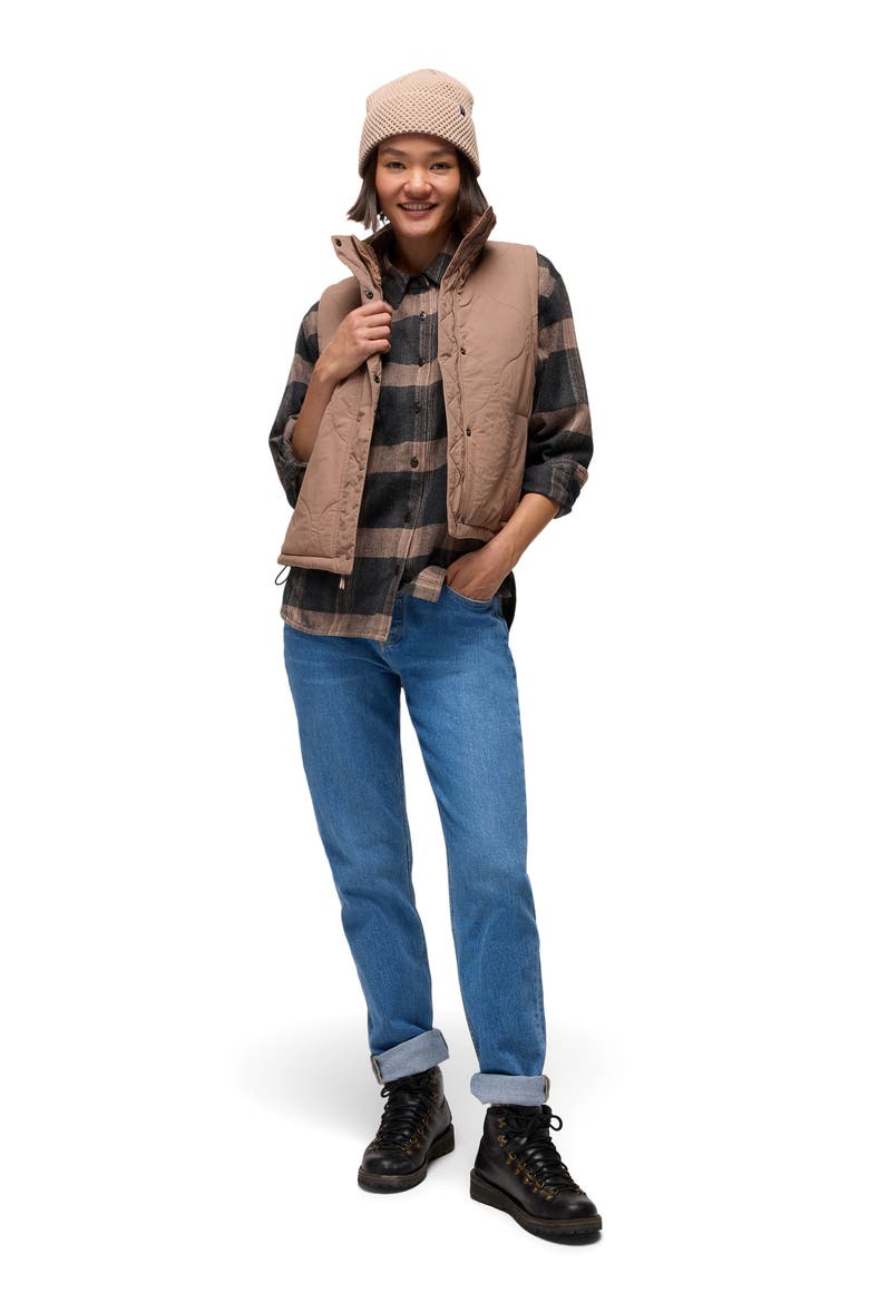 Encinitas Quilted Vest, Alternate, color, SHROOM