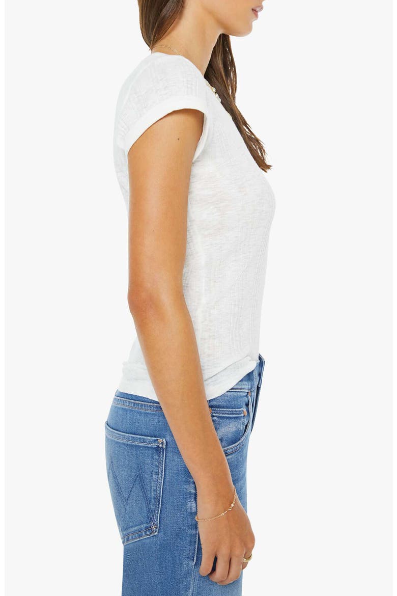 The Itty Bitty Cotton Tee, Alternate, color, FLUFF