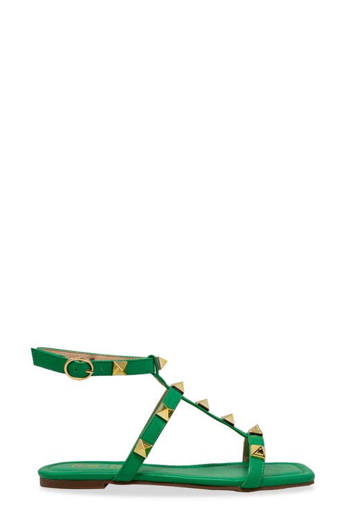 Chase & Chloe Chase And Chloe Pyramid Stud Ankle Sandal