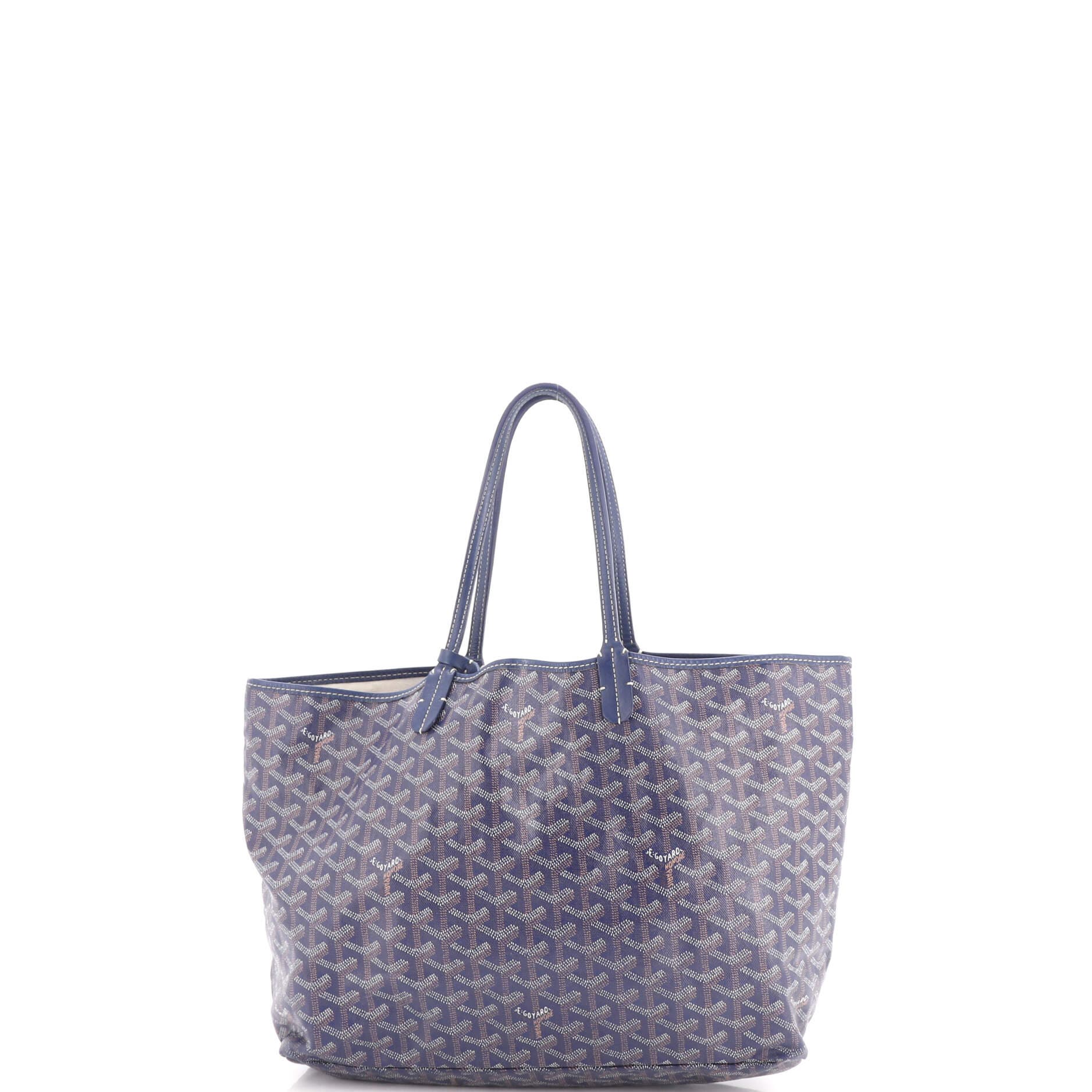 Saint Louis Tote Coated Canvas PM, Alternate, color, Blue