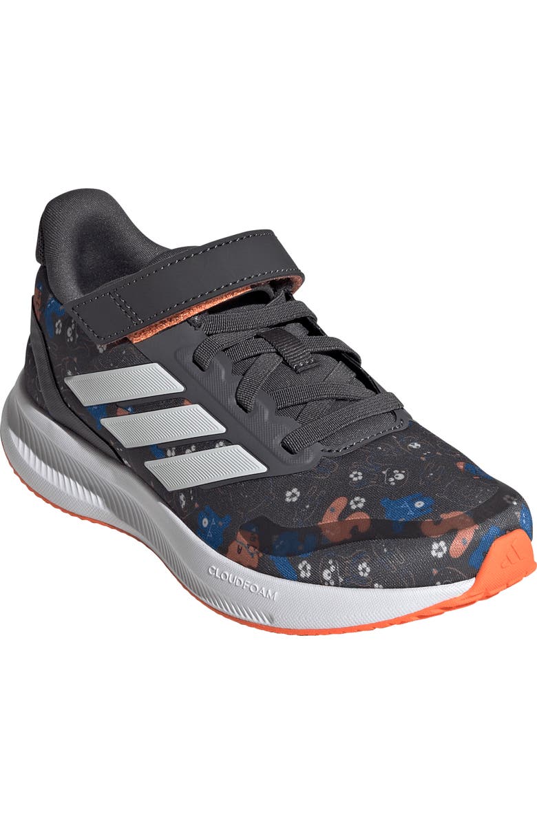 adidas Kids' Runfalcon 5 Sneaker, Main, color, Grey Six/ Off White/ Ray Blue