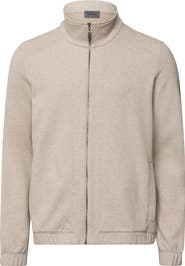 Hanro Cozy Living Organic Cotton Zip-Up Jacket