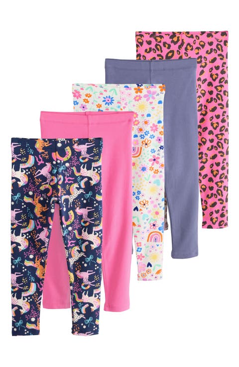 Kids' Assorted 5-Pack Leggings (Little Kid & Big Kid)