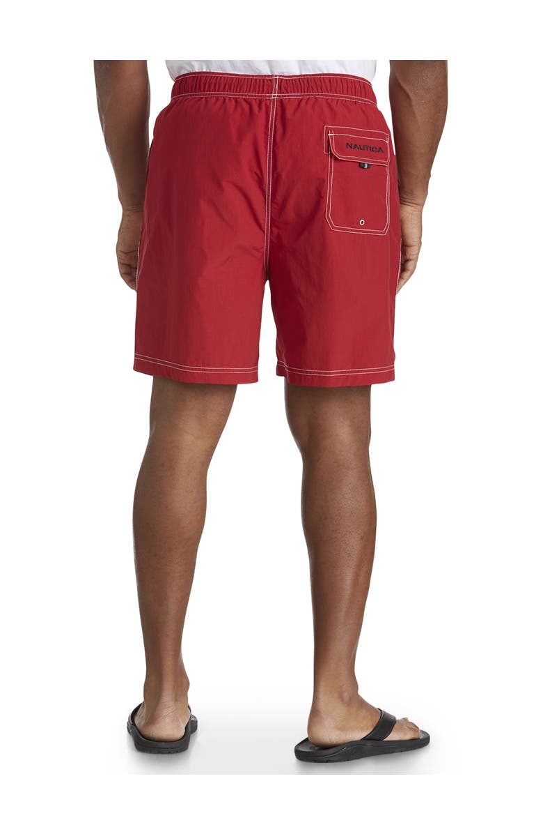 Nautica Swim Trunks, Alternate, color, Red