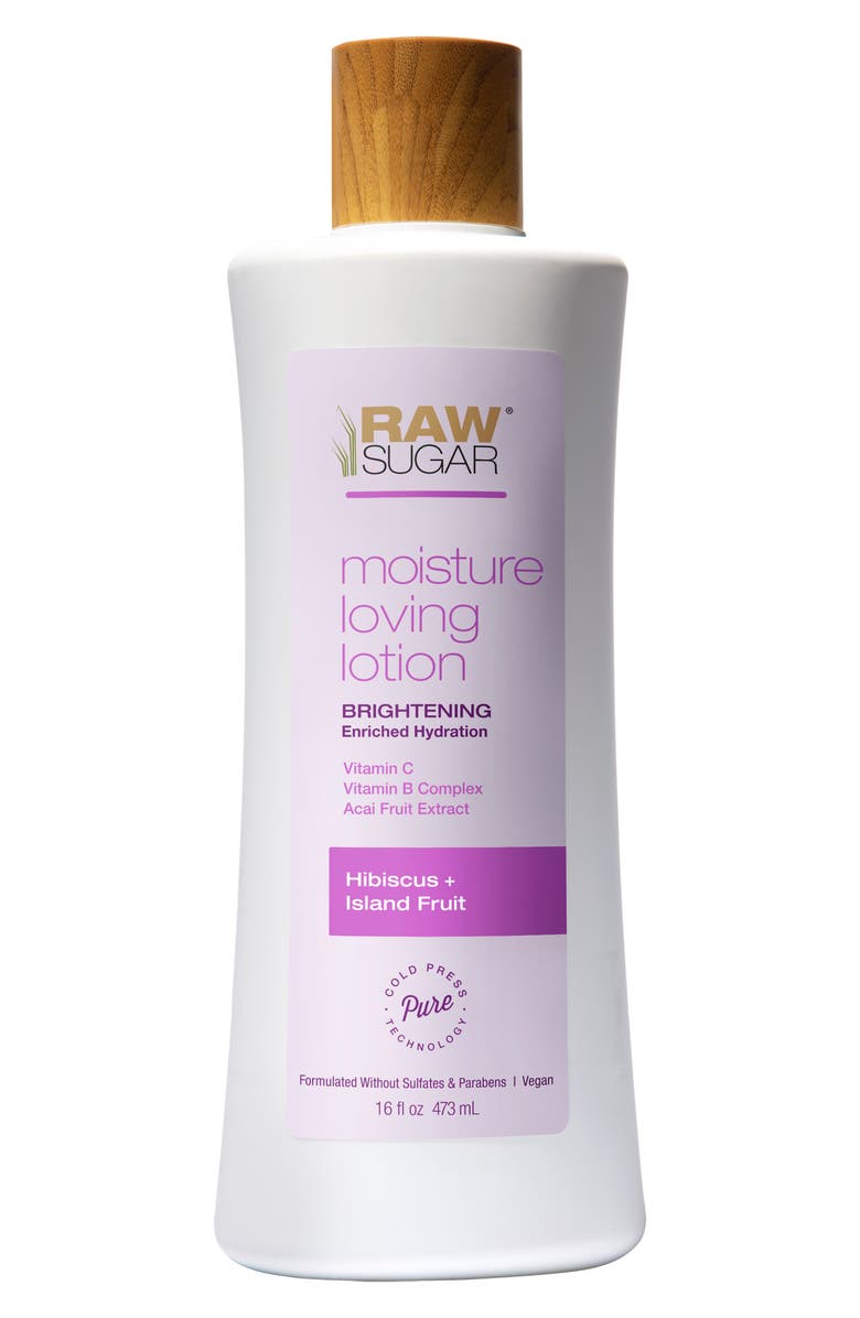 RAW SUGAR Moisture Loving Body Lotion - Brightening, Main, color,