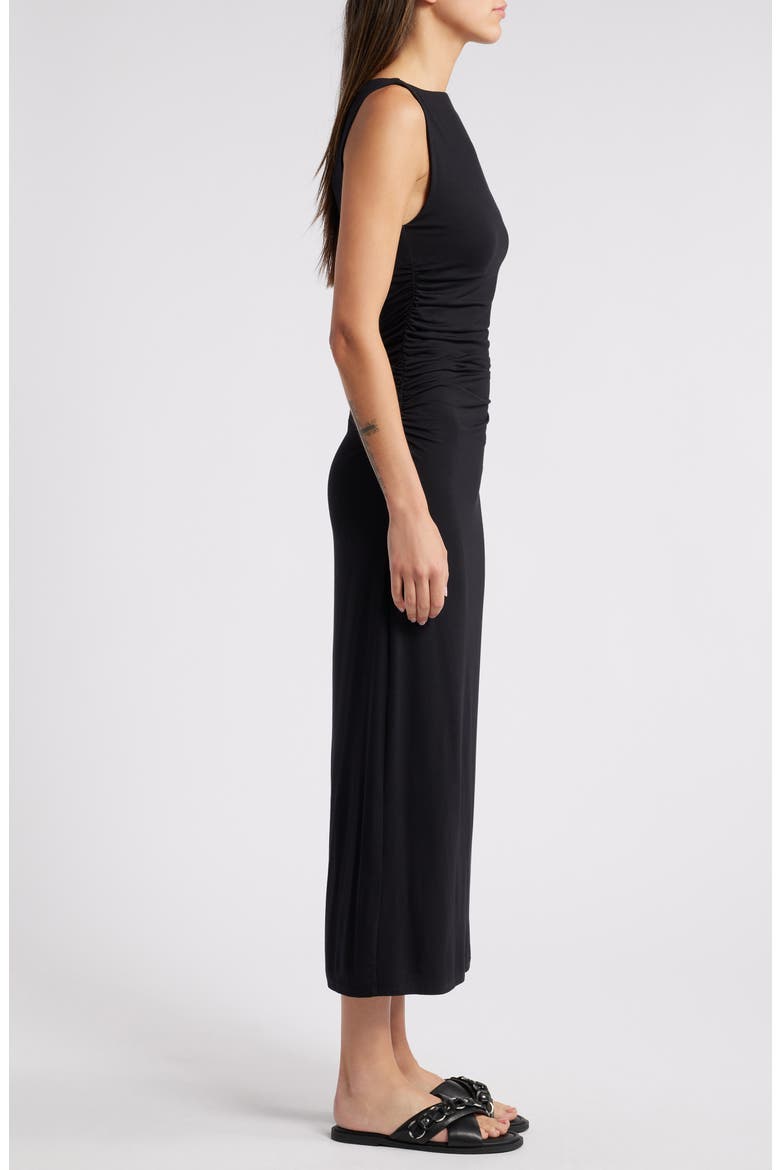 Luca Sleeveless Stretch Dress, Alternate, color, BLACK