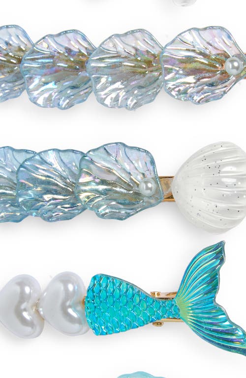 Shop Cara Kids' Ocean Princess Assorted 6-pack Hair Clips