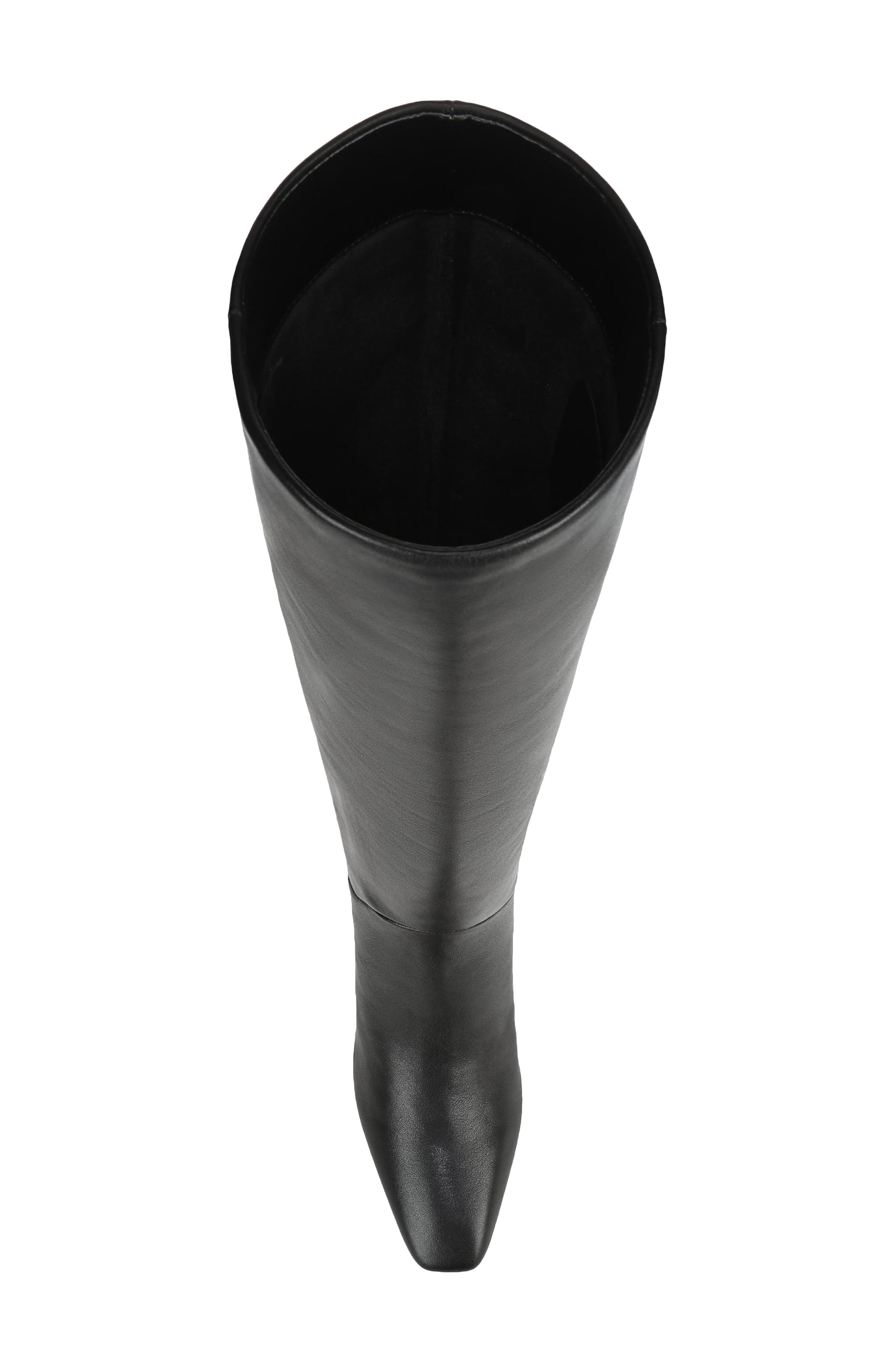 Favorite Daughter Lena Knee High Boot, Alternate, color, Black Kidsuede Leather