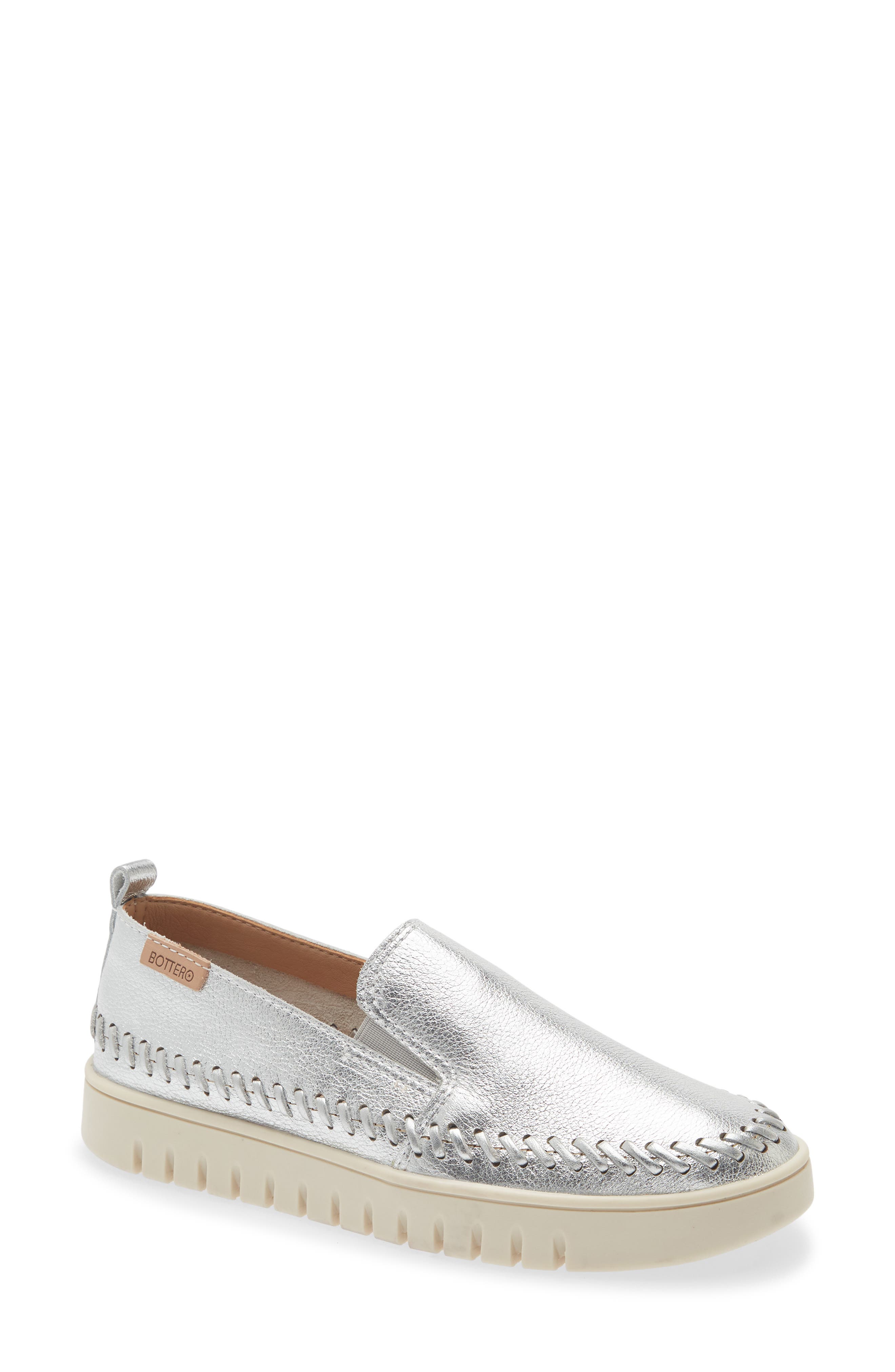 Bottero Metallic Slip-On, Main, color, 