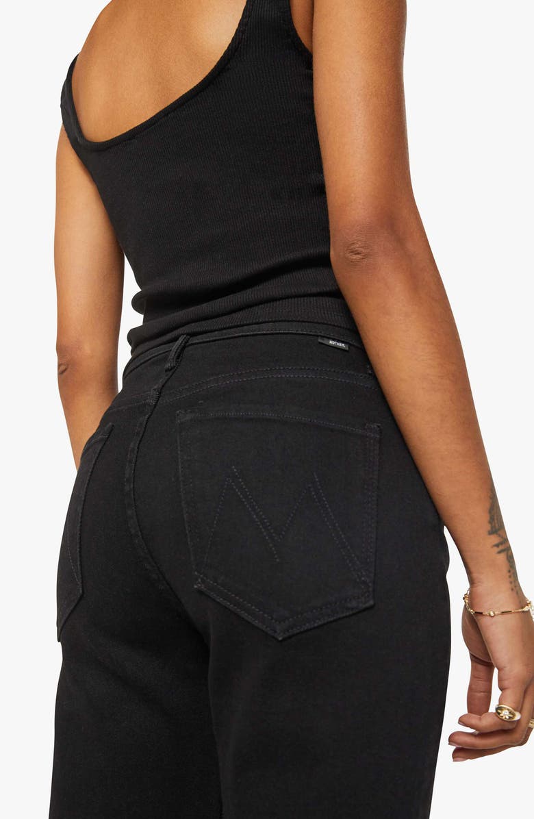 MOTHER Lil' Kick It High Waist Straight Leg Jeans, Alternate, color, Nighty Night