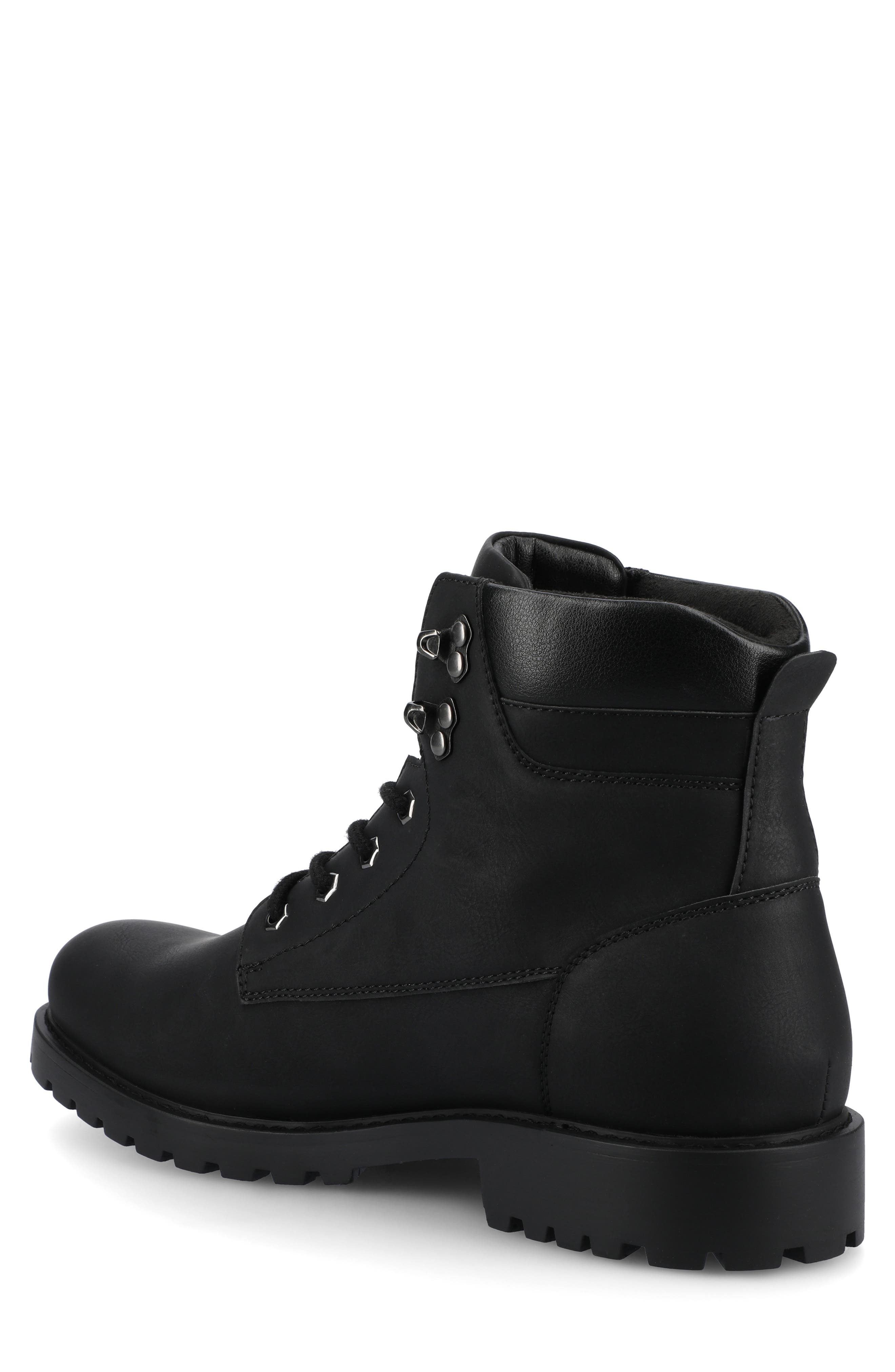 VANCE CO Rogue Lace-Up Boot, Alternate, color, Black