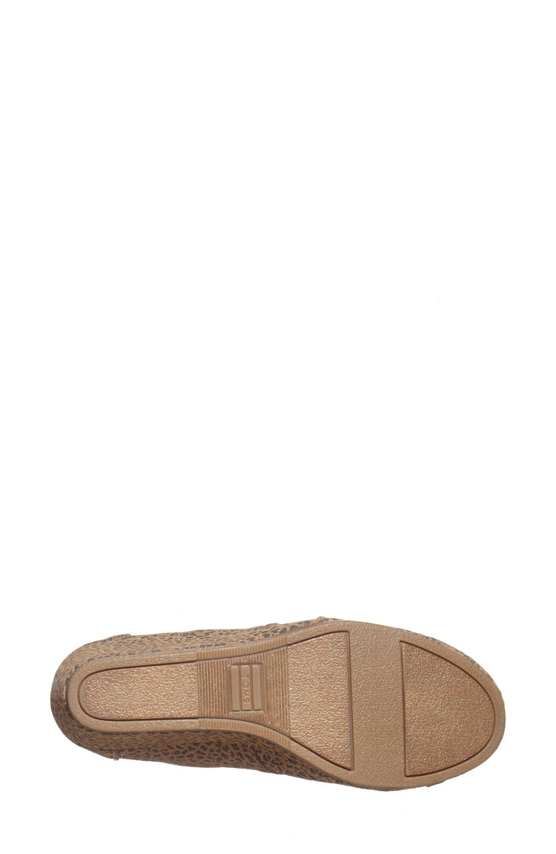 SUEDE DESERT WEDGE, Alternate, color, CHEETAH
