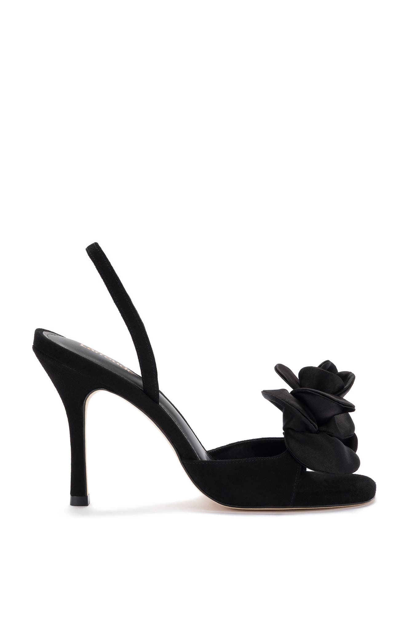 Larroudé Salma Sandal, Main, color, Black