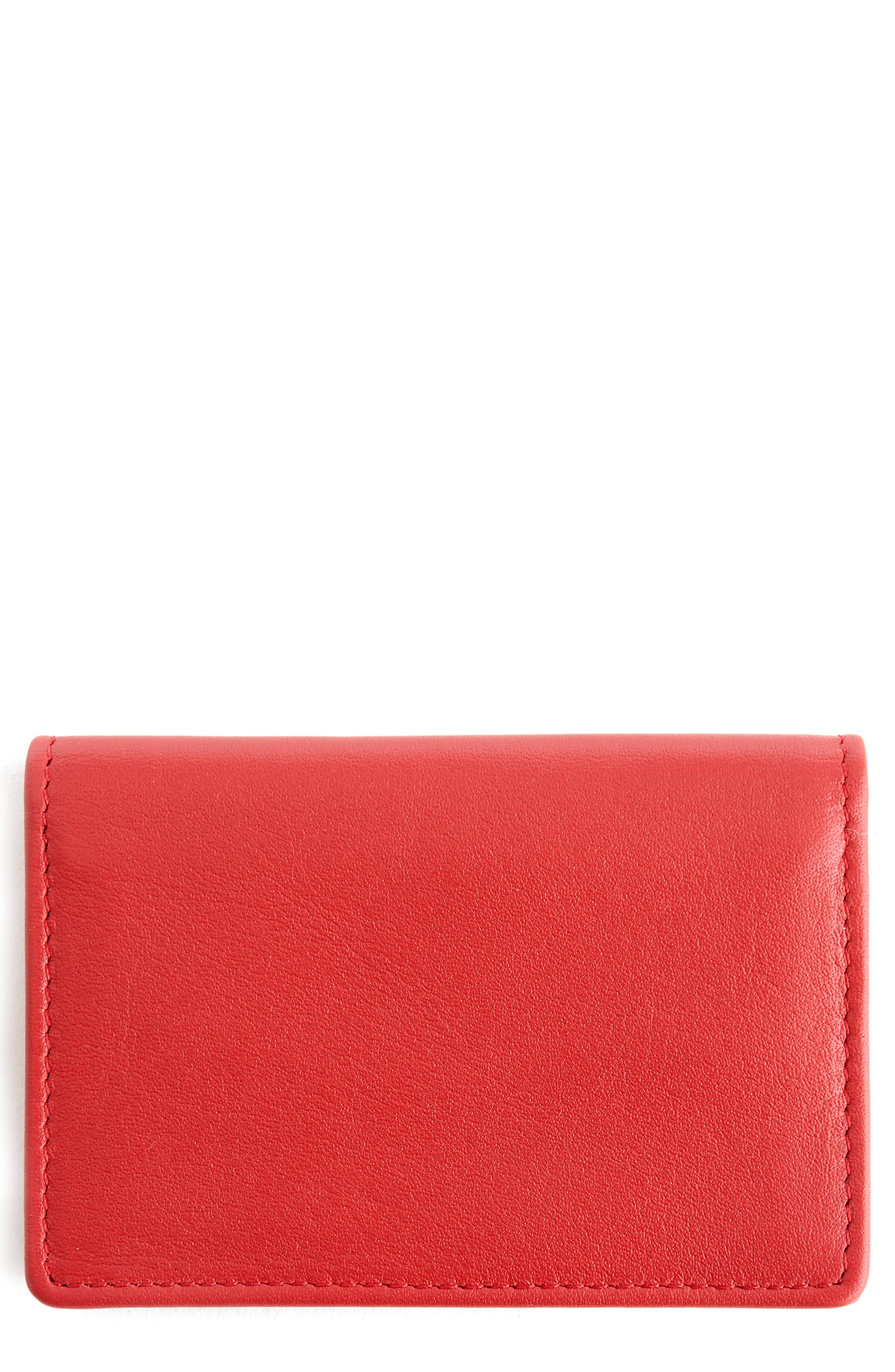 RED- SILVER FOIL