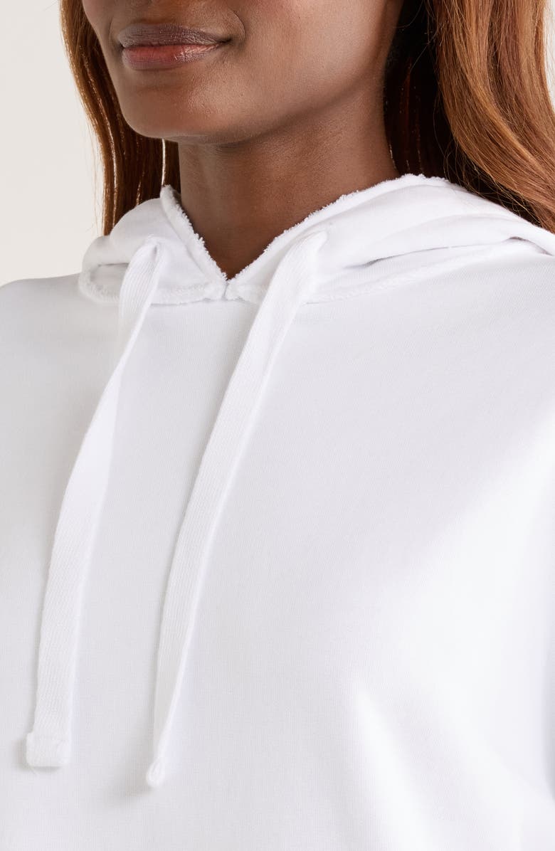 Frank
Eileen Mini James Fleece Hoodie Dress, Alternate, color, White