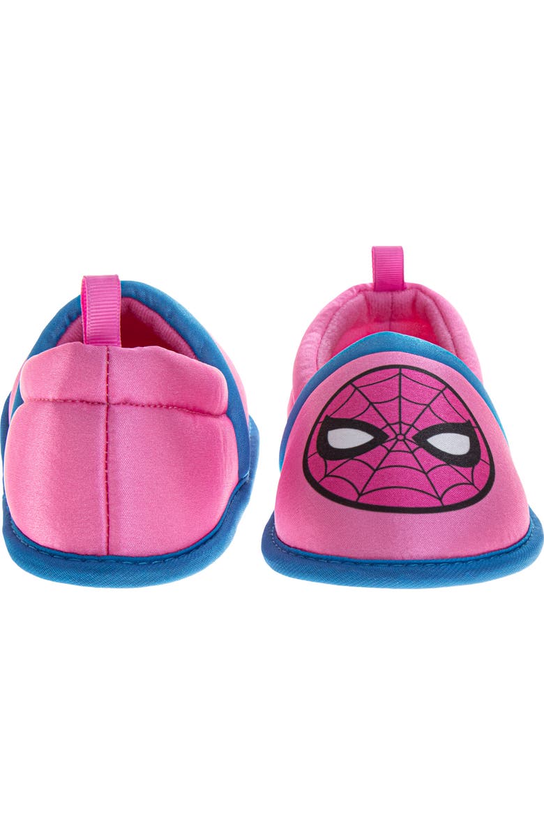 Spider-Man Spiderman Slipper Toddler Little Kid, Alternate, color, Pink/Blue