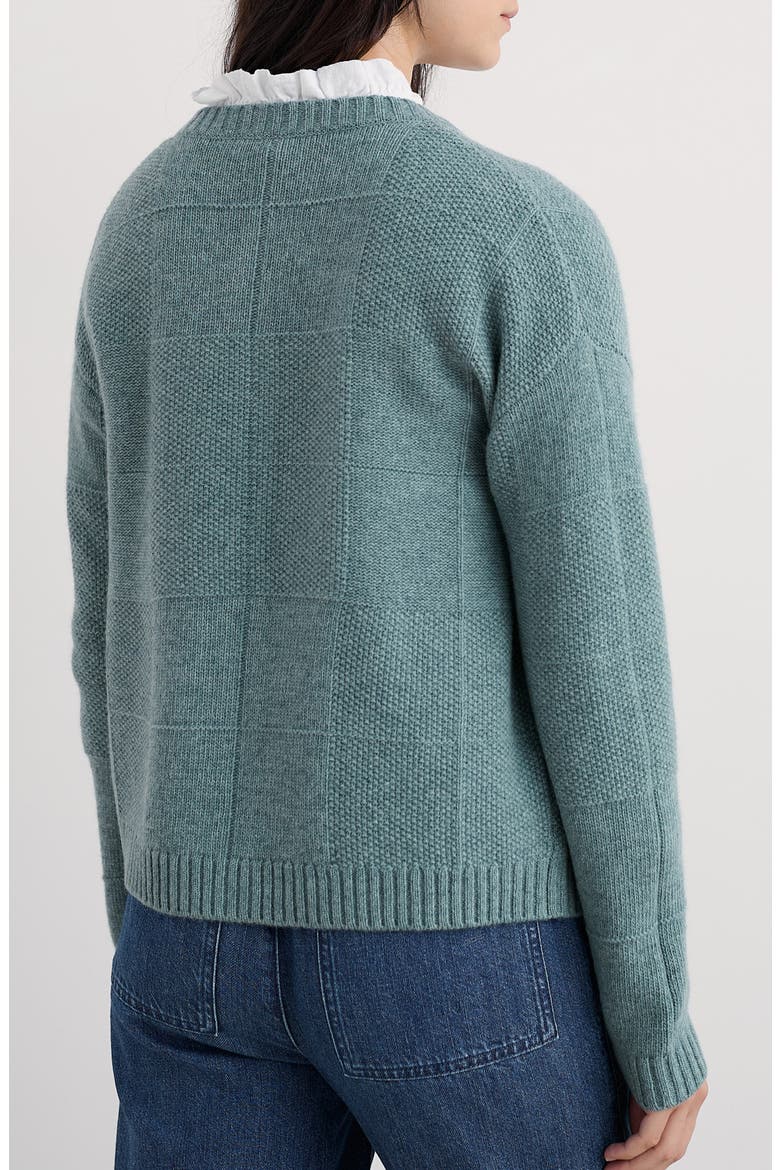 Coweth Merino Wool Blend Cardigan, Alternate, color, LICHEN