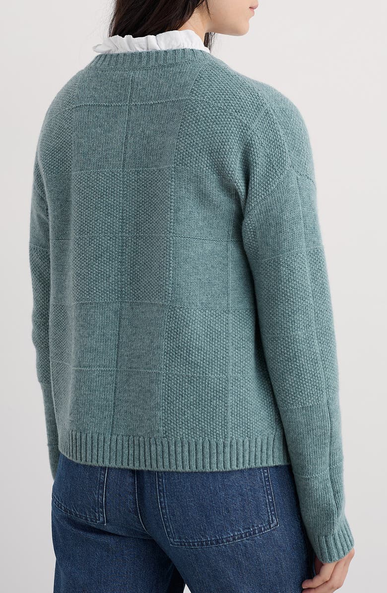 Seasalt Cornwall Coweth Merino Wool Blend Cardigan, Alternate, color, Lichen